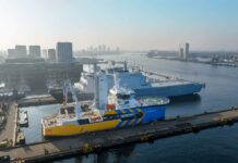 Damen en CMB.TECH lanceren offshore schip ‘Windcat Amsterdam’ – Flows