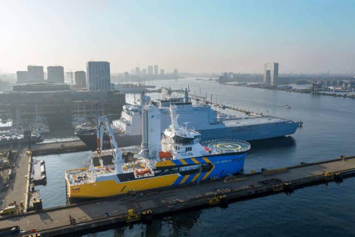 Damen en CMB.TECH lanceren offshore schip ‘Windcat Amsterdam’ – Flows